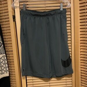 Nike Dri-FIT Shorts in Dark Gray with Black Logo small